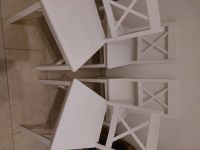4 weiße Stühle Niedersachsen - Aurich Vorschau