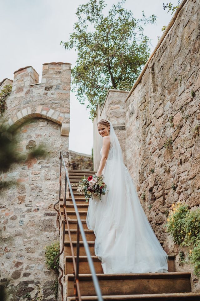 Brautkleid Ivory/ Rose in Leipzig