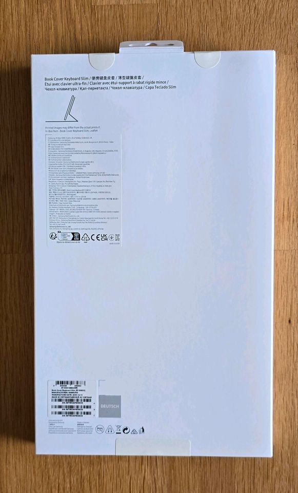 Samsung Book Cover Keyboard Slim EF-DX810 Galaxy Tab S9+ FE+ 5G in Iserlohn