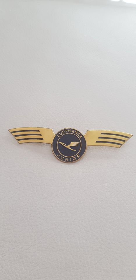 Pins, Anstecknadel, Lufthansa, Luftfahrt, Flugzeug ,Space Shuttle in Haar