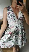 Verkauf Unikat Kleid / Sommerkleid gr. 38 weiß mit blumen Rheinland-Pfalz - Ingelheim am Rhein Vorschau