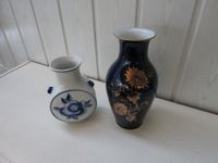 2 Vasen,1.Vase d`blau statt45nur39 €, 2. Vase w.-blau st.15€nur10 Bayern - Landshut Vorschau