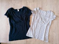 2 Stillshirts Tops blau grau Vögel H&M Mama Größe S Baden-Württemberg - Schwäbisch Gmünd Vorschau