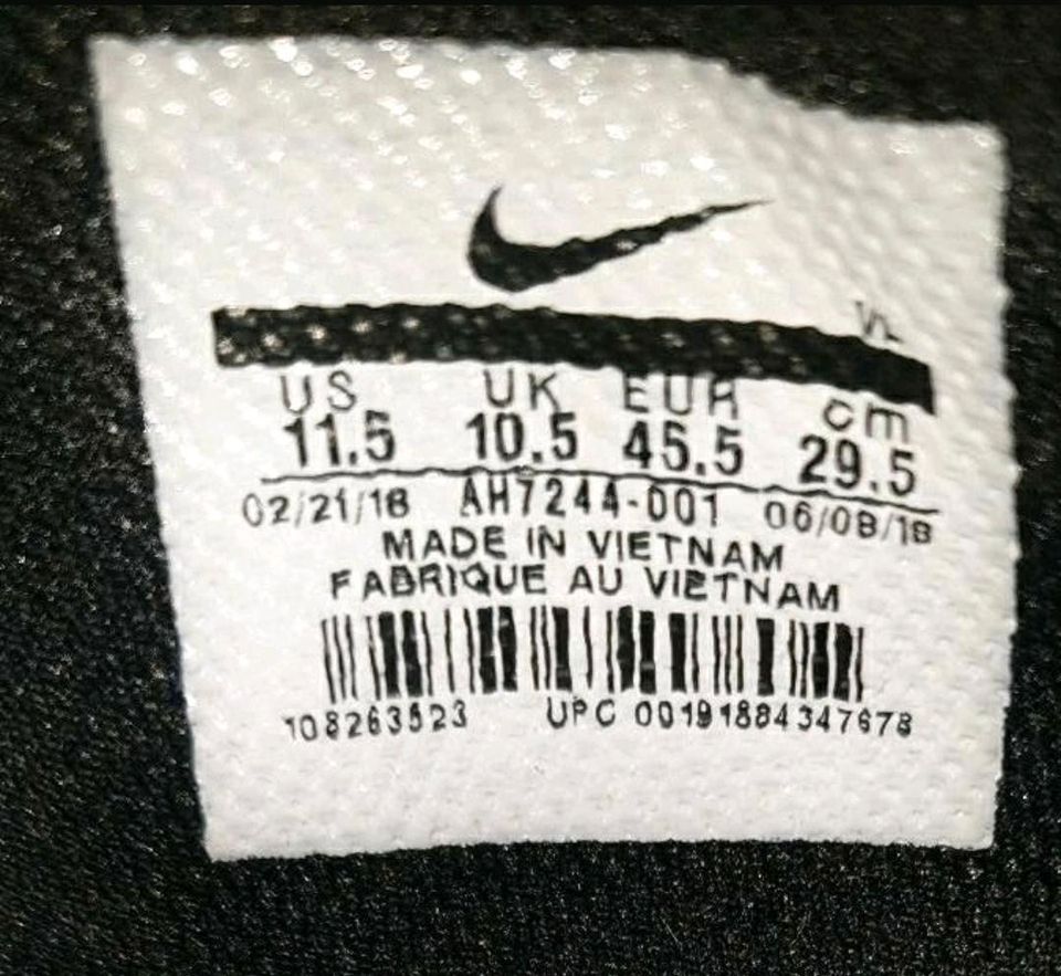 Nike Tiempo Schuhe 45 wie neu Hallenschuhe in Dortmund