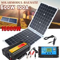 Solaranlage 6000W DC 12V AC 110V 600W Solarpanel Panel NEU Hessen - Weilburg Vorschau