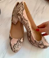 Unisa Pumps Schuhe 37 Croco Leder Rose braun wie neu Nordrhein-Westfalen - Wachtberg Vorschau