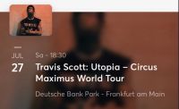 Travis Scott Konzert Frankfurt - Zwei Tickets für den 27.07.24❗️ Bayern - Elchingen Vorschau