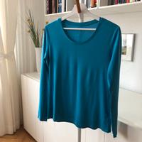 Uniqlo T-Shirt Damen Baumwolle Größe L Türkis Berlin - Wilmersdorf Vorschau