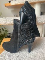 TAMARIS Leder Stiefeletten Stiefel Heels 38 Np 60€ inkl. Versand Nordrhein-Westfalen - Hemer Vorschau