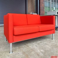 SMV Manhattan Sofa Couch Büro Lounge Sitz rot Berlin - Wittenau Vorschau