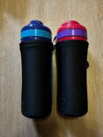 Koziol Trinkflaschen mit Taschen 2 Stück blau und rot Nordrhein-Westfalen - Porta Westfalica Vorschau