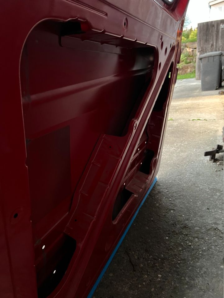 Schiebetüre MB Sprinter 906 VW Crafter Rot rechts in Heubach