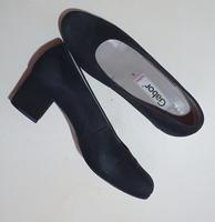 Pumps Gabor Gr. 37 / Gr. 4 schwarz Absatzhöhe 5 cm Nubuk Leder Bayern - Friedberg Vorschau