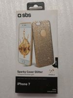 NEU - SBS Handyhülle für iPhone 7 - Goldglitzer Sachsen - Chemnitz Vorschau