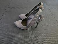 High Heels Plateau grau silber edel sexy Asos 39 Party Hannover - Vahrenwald-List Vorschau