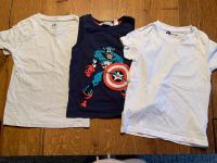 Captain America Top plus 2 TShirts 110/116 für 5 Euro Pankow - Prenzlauer Berg Vorschau