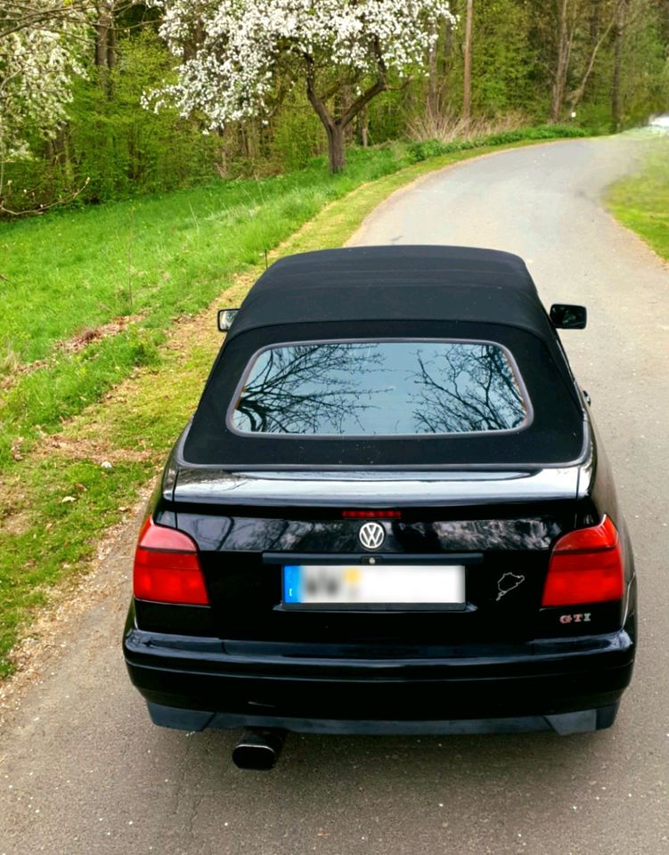 VW Golf3 Cabrio, 1.6l, 101PS, TÜV 6/25 in Mörsbach