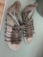 Graceland Sandale gr. 40 Silber taupe modern Nordrhein-Westfalen - Kempen Vorschau