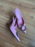 Zara Absatz Sandalen Pumps gr 36 Glitzer rosa Berlin - Wilmersdorf Vorschau