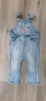 Latzhose Baby Mädchen 86 Jeans Hose Träger Nordrhein-Westfalen - Radevormwald Vorschau