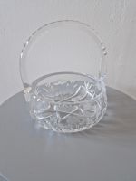 Schale Bleikristall mit Henkel Dekoration Kristallglas Niedersachsen - Helvesiek Vorschau