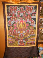 Thangka Amithaba Indien Meditation Tibet Nepal Bayern - Hergensweiler Vorschau