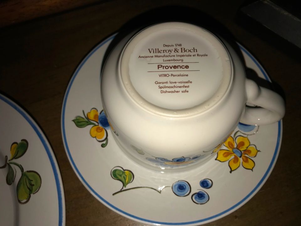 Villeroy & Boch Provence Alte Serie Kaffeegedeck & Suppenteller in Berlin