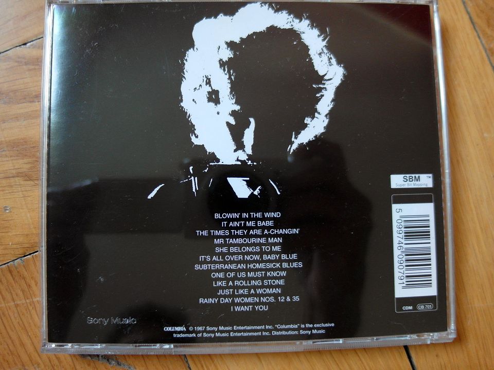 CD (Album) "Bob Dylan - Greatest Hits (SBM / Super Bit Mapping)" in München