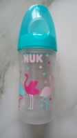 NUK Flasche Fläschchen Flamingo, 150 ml, blau pink Bayern - Straßkirchen Vorschau