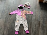 Sweatanzug mit Mütze Unikat Onesie Gr. 98 Niedersachsen - Jesteburg Vorschau