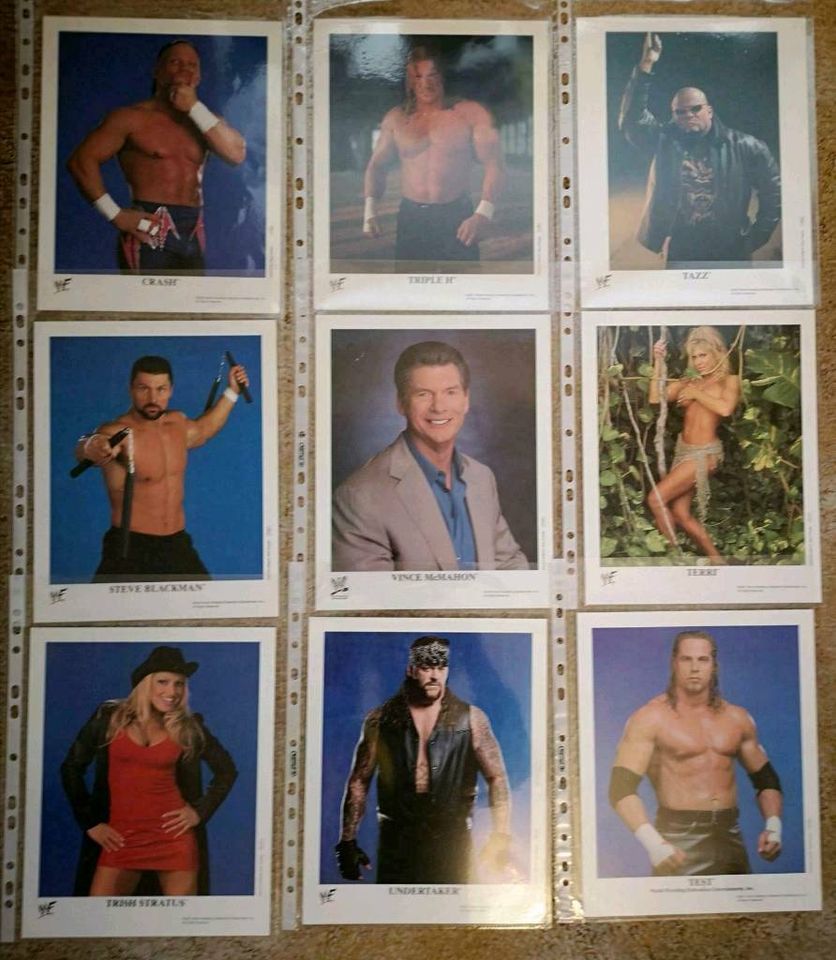 WWF WWE Wrestling Promo Foto Autogramm in Halberstadt