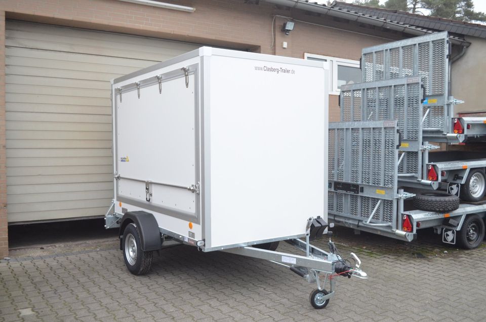 PKW Anhänger NEU 1300 kg Kofferanhänger 2505x1500x1800 mm Klappe in Bielefeld