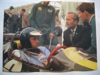 Jim Clark in a Lotus 25B at Brands Hatch,1964 +C.Chapman POSTCARD Bonn - Gronau Vorschau