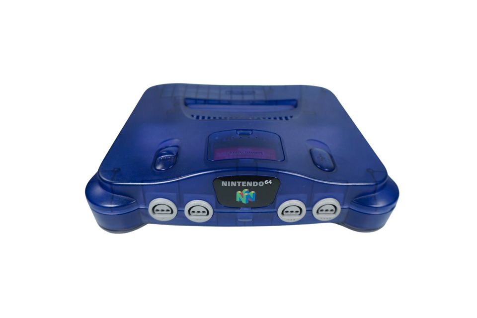 Original Nintendo 64 Konsole Grape Lila Transparent NTSC-J Japan in Frankfurt am Main