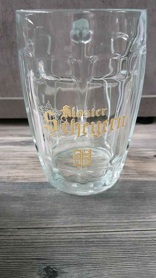 5 Bierkrüge Krug Hofbräu Leikeim  Maßkrug Tonkrug Zinndeckel in Bochum