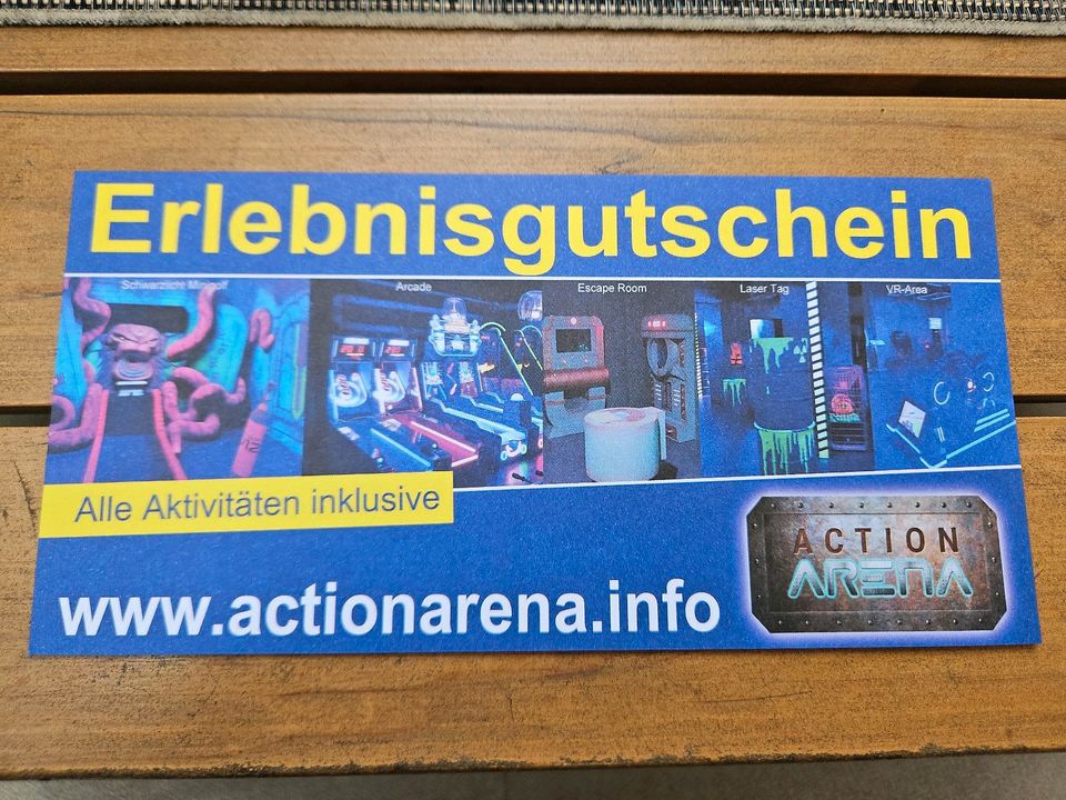 Actionarena Erlebnisgutschein (Hamburg) in Frankfurt am Main
