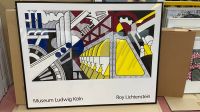Roy Lichtenstein Kunst Plakat Museum Ludwig Halbe Rahmen Bonn - Tannenbusch Vorschau