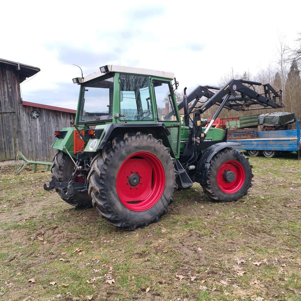 Fendt 308 LSA FL, EHR TÜV Neu 40kmh Einhebelsteuergerät in Wiesau