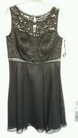 Kurzes schwarzes Abendkleid, Größe 44,  Vera Mont Niedersachsen - Drochtersen Vorschau
