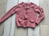 Strick Jacke mit Glitzer rosa 116 Sachsen-Anhalt - Gommern Vorschau