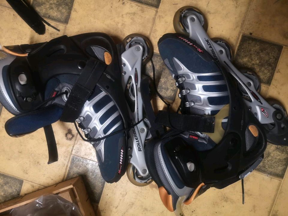 Inliner Rollerblade gr. 44,5 EVO 09 ALU in Höchstädt a.d. Donau