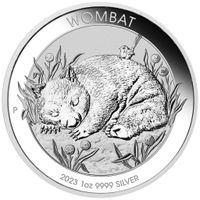 Perth Mint Australien Wombat 2023 1 oz 999 Silbermünze Niedersachsen - Fürstenau Vorschau