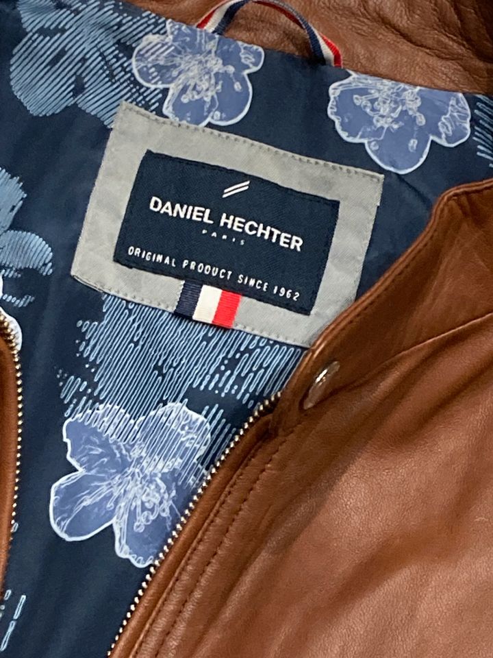 *NEU* Daniel Hechter Herren Lammnappa Lederjacke Gr.58,Biker Stil in Langenfeld