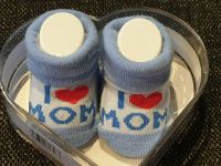 Baby - Socken Babysocken 0-4 Monate blau I love MOM Neu OVP Hessen - Griesheim Vorschau