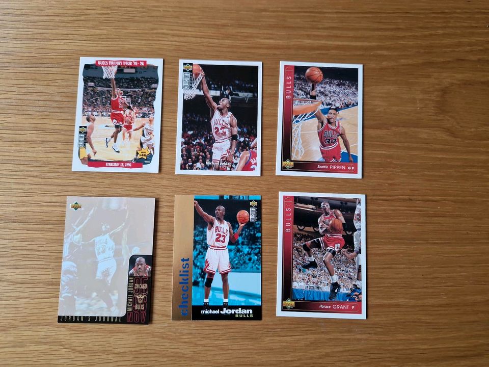 Trading Cards Upper Deck93/94 Jordan, Pippen, Grant in Höxter