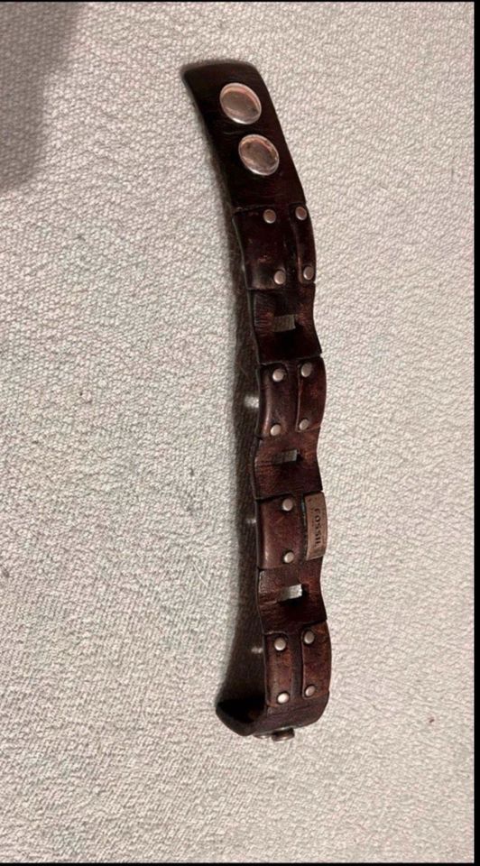 Lederarmband Herren Fossil Echtleder in Stuttgart