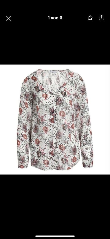 GINA Damen Bluse mit floralem Muster 40 NEU in Remscheid