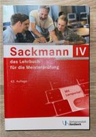 Sackmann IV, Lehrbuch für die Meisterprüfung, Auflage 43 Niedersachsen - Achim Vorschau