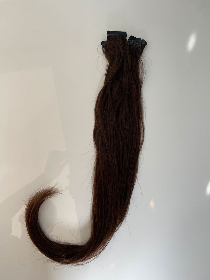 Tape in Extensions braun 60cm in Starnberg