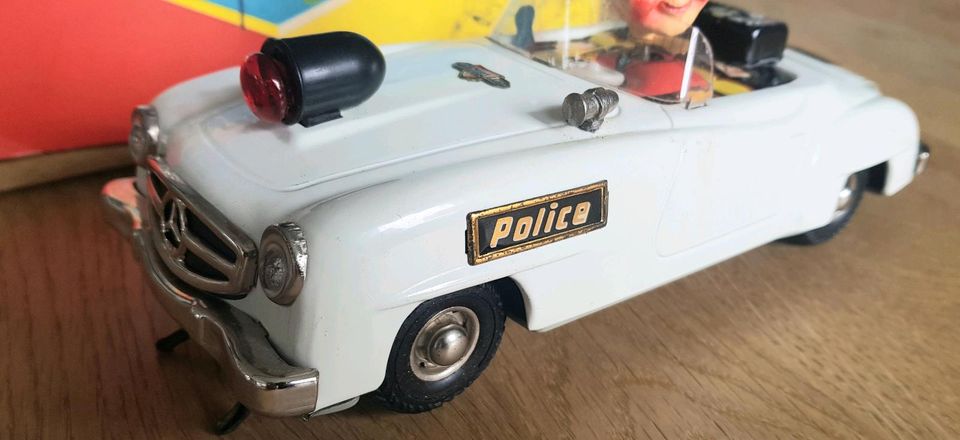 GAMA 104 POLICE / POLIZEI + OVP - Blechspielzeug in Fürth